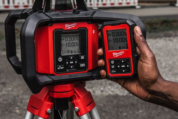 Рівень лазерний ротаційний акумуляторний MILWAUKEE M18 RLOHV1200-501C 1200м