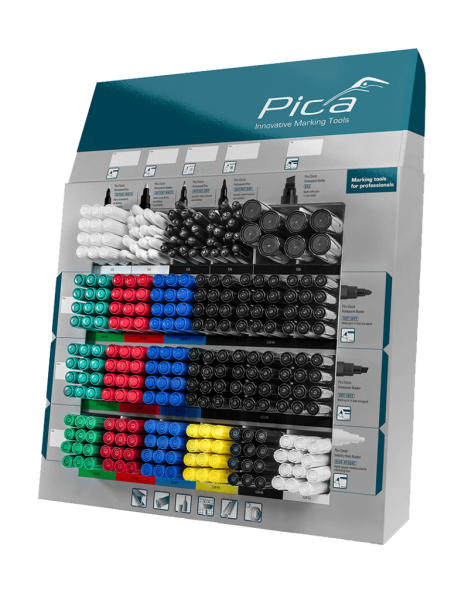 Набір маркерів Pica Classic Permanent (281 шт. в картонному маркерному дисплеї)