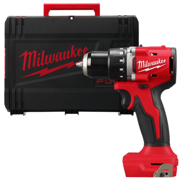 Дриль-шуруповерт акумуляторна безщіткова M18 BLDDRC-0X крутий. мом. 60.5 Нм MILWAUKEE