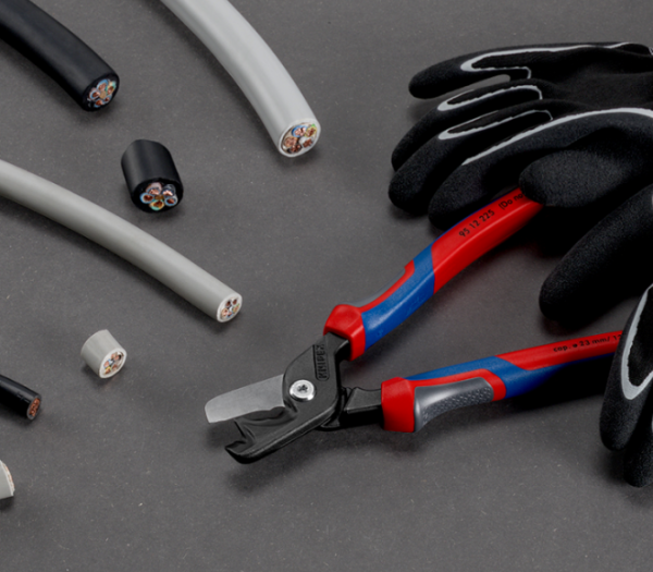 Ножиці для різання кабелів 225мм StepCut XL 95 12 225 KNIPEX