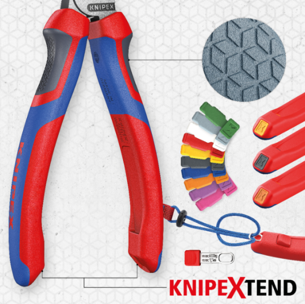 Ножиці для різання кабелів 225мм StepCut XL 95 12 225 KNIPEX