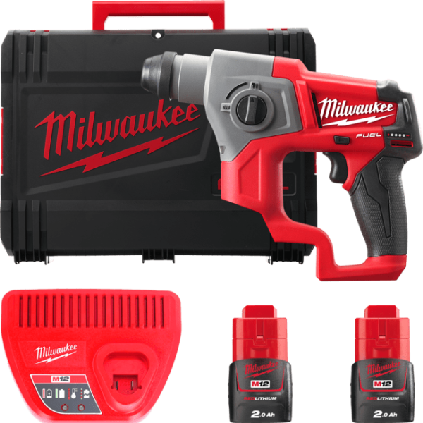 Перфоратор акумуляторний безщітковий SDS PLUS M12 CH-202X MILWAUKEE