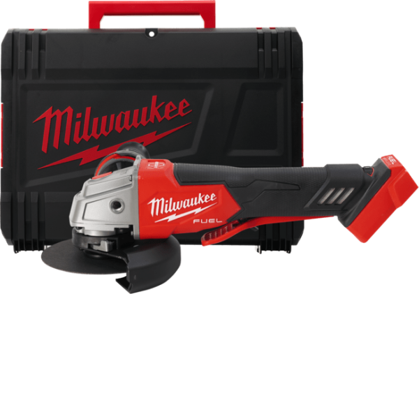 Шліфмашина кутова акумуляторна MILWAUKEE, M18 FSAGV115XPDB-0X, діаметр 115мм (HDкейс)