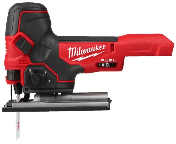 Пила лобзикова акумуляторна безщіткова M18 FUEL FBJS-0 MILWAUKEE (+ Підошва захисна, Система видалення пилу, Пластина від сколів