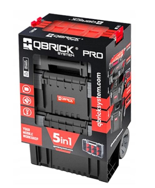 Ящик для інструментів QBRICK SYSTEM PRO SET 1 "5 в 1" (450 x 390 x 785)