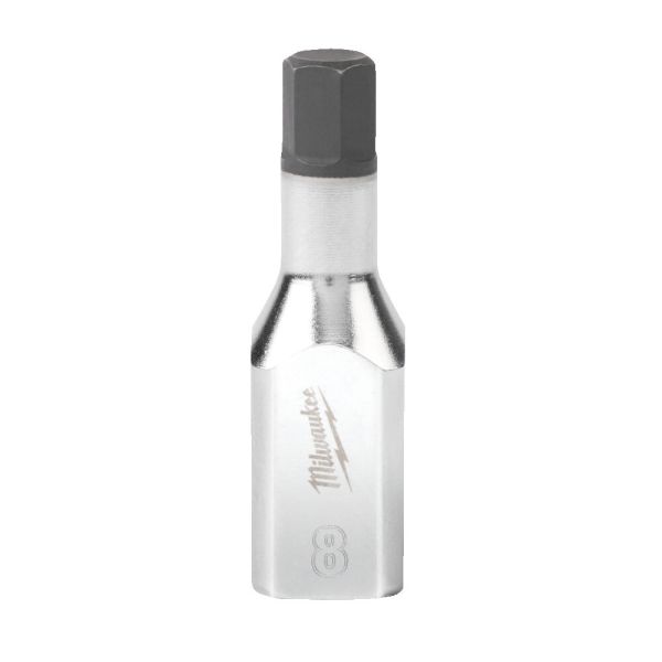 Головка торцева хромована  ⅜″ MILWAUKEE з бітой Hex, 8 мм