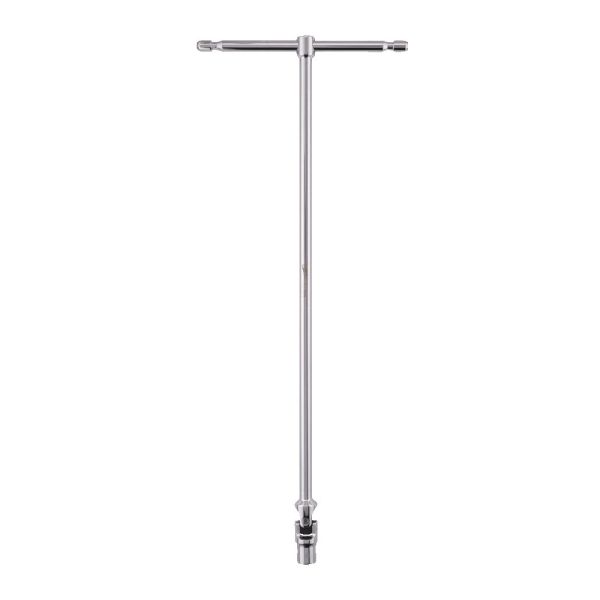 Ключ хромований з Т-образною ручкою та шарниром MILWAUKEE, Hex 11мм