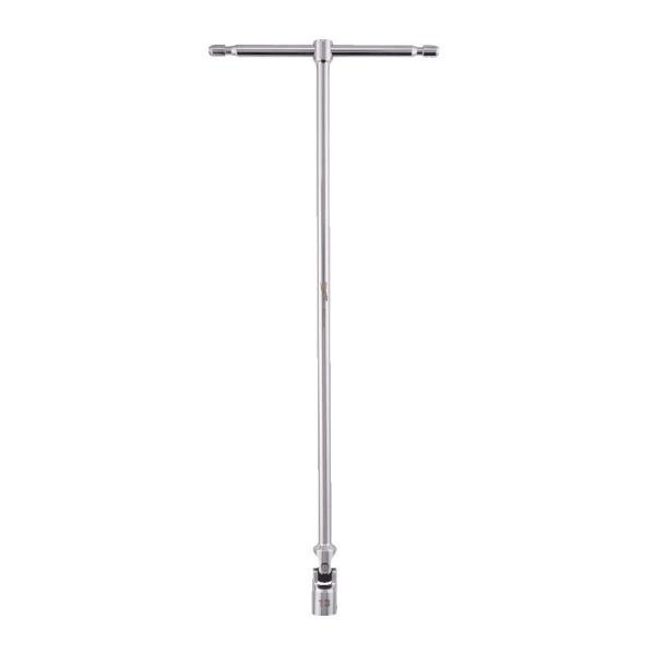 Ключ хромований з Т-образною ручкою та шарниром MILWAUKEE, Hex 13мм