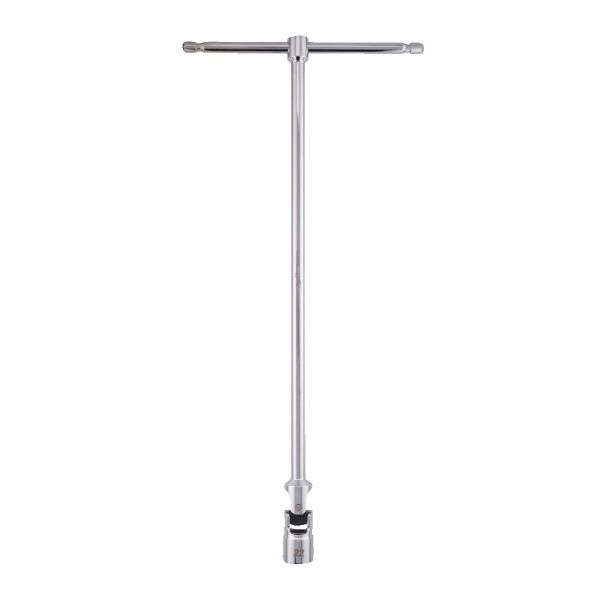 Ключ хромований з Т-образною ручкою та шарниром MILWAUKEE, Hex 22мм