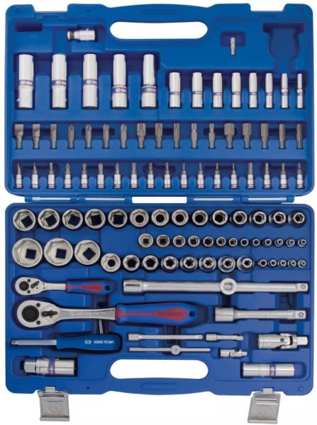 Універсальний набір 109 одиниць 1/4"-1/2"    KING-TONY