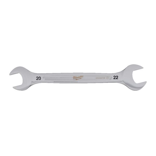 Ключ рожковий хромований MILWAUKEE, 20х22мм