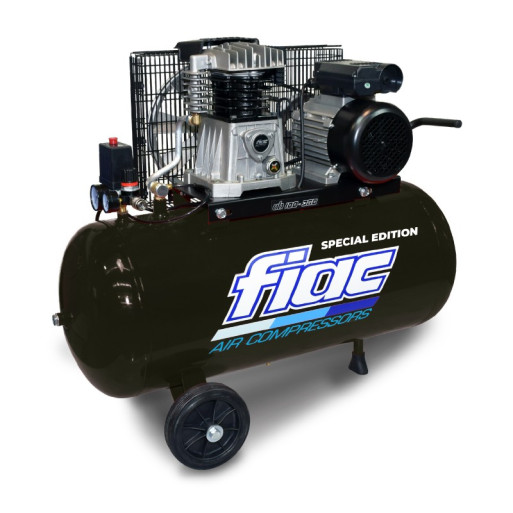 Компресор поршневий FIAC AB 100/360 MC BLK-PP 220V 10 бар, ресивер 100 л, продуктивність 19,8 м3/годину