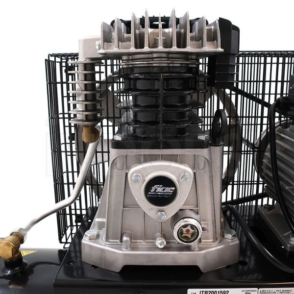 Компресор поршневий FIAC AB 100/360 MC BLK-PP 220V 10 бар, ресивер 100 л, продуктивність 19,8 м3/годину