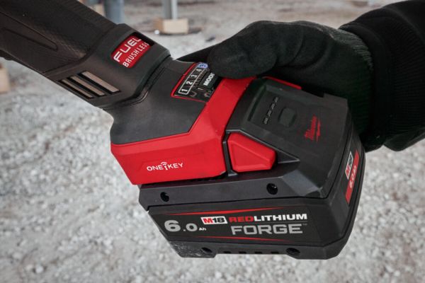 Шліфмашина кутова акумуляторна MILWAUKEE, M18 FHSAGO125VXPDB2-0X, O125мм (HD кейс)