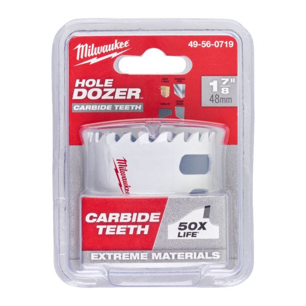 Коронка Bi-Metal Carbide MILWAUKEE, діаметр 48мм