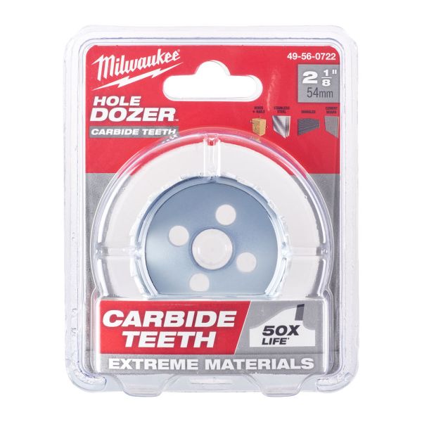 Коронка Bi-Metal Carbide MILWAUKEE, діаметр 54мм