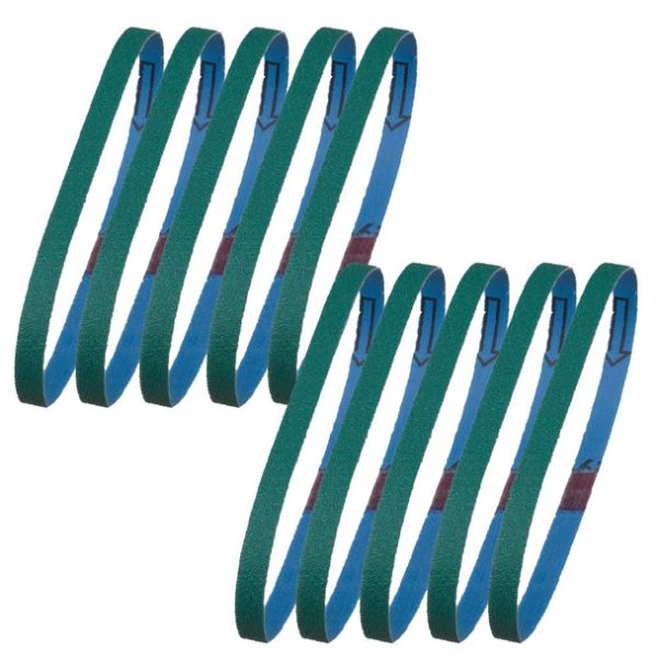 Стрічка абразивна на паперовій основі для стрічкового напилка 10x330 G80 (комплект 10 од) MILWAU