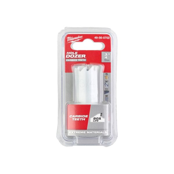 Коронка Bi-Metal Carbide MILWAUKEE, діаметр19мм