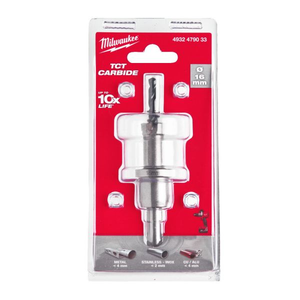 Коронка Holesaw TCT MILWAUKEE, Ø16мм