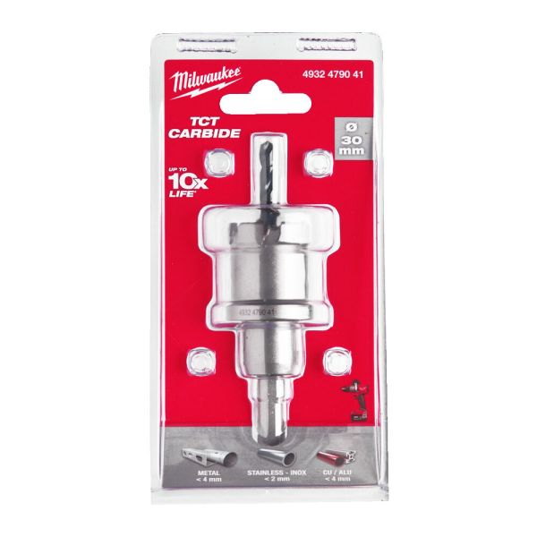 Коронка Holesaw TCT MILWAUKEE, Ø30мм