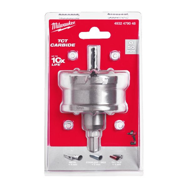 Коронка Holesaw TCT MILWAUKEE, Ø50мм