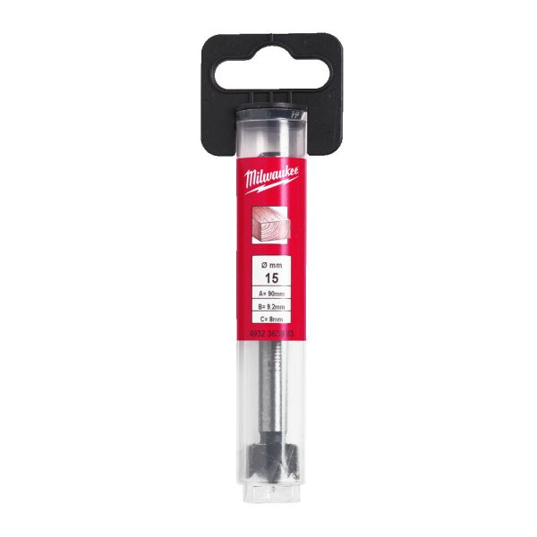 Свердло FORSTNER MILWAUKEE, діаметр 15X90 мм
