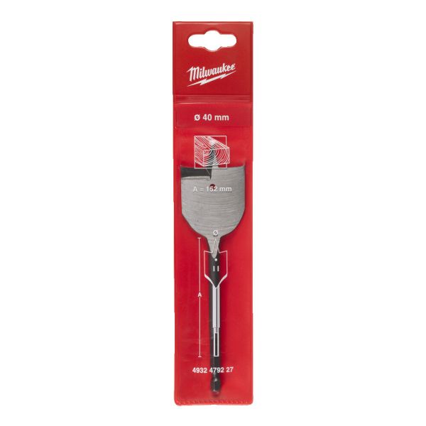 Свердло перьевое MILWAUKEE діаметр 40x152мм