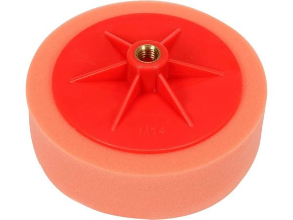 Диск полірувальний з середньо-твердою губкою YATO Ø= 150 мм, h= 50 мм, різьбове кріплення М14 [60]