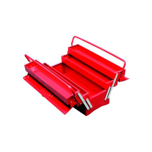 Ящик для інструменту 45*20*20см металевий/5 відділень