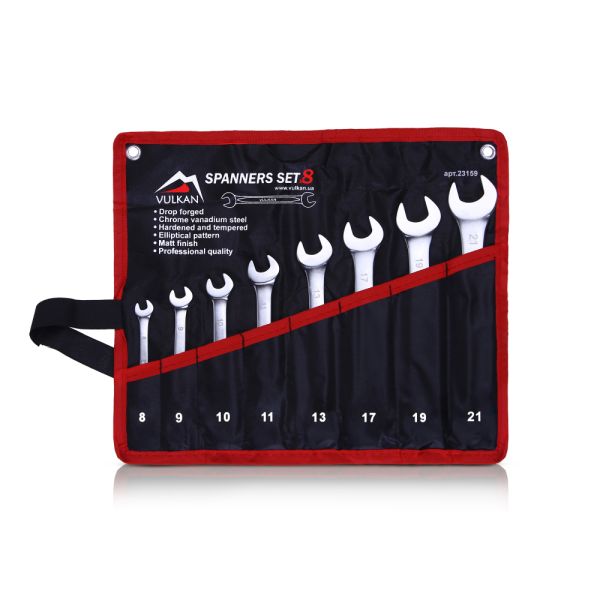 Набір ключів комб. 8-21мм 8од. чохол