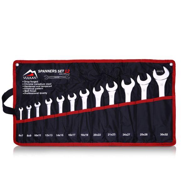 Набір ключів рожк. 6-32мм 12од.