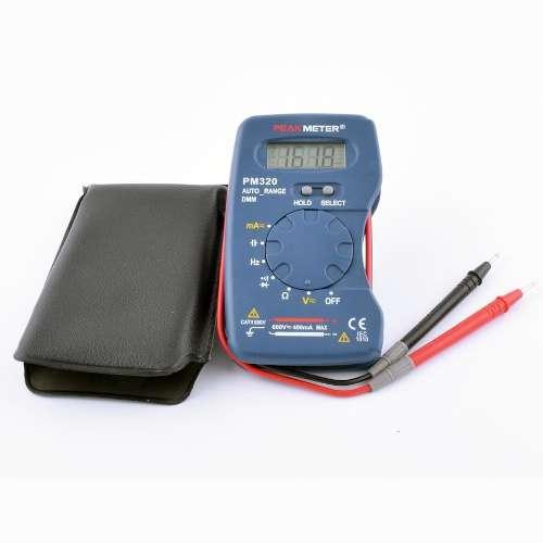 Мультиметр портативний із функцією вимірювання ємності та частоти PROTESTER PM320