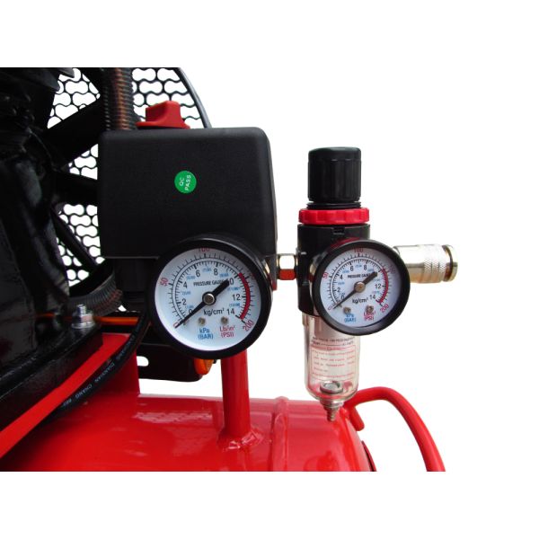 Компресор рес-50л 420/340л/хв 2,2кВт 10бар 380В 2 циліндра IBL2070E-380-50