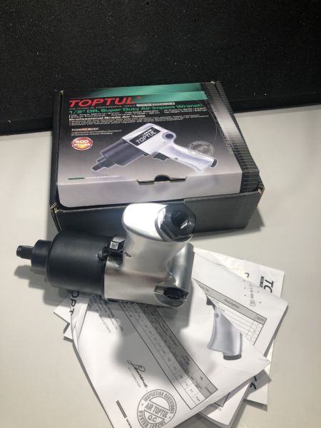 Гайковерт для автосервісу пневматичний 1/2" 814N/m 8000об/хв TOPTUL KAAA1660B