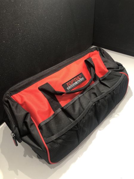 Сумка для инструмента с колесами и телескопической ручкой 530x270x320 TOPTUL PBW-053A