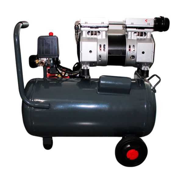 Компресор рес-24л 105л/хв 0,75кВт 8бар 220В 2 циліндри безмасляний