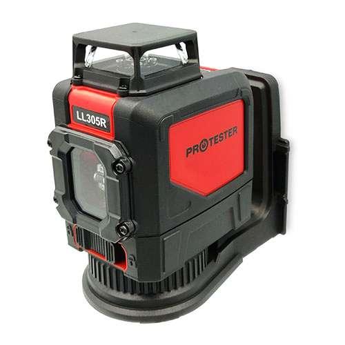 Лазерний будівельник площин H360°/1V (червоний промінь) PROTESTER LL305R