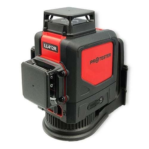 Лазерний рівень 3D, 3x360° (H360/2xV360, червоний промінь) PROTESTER LL412R