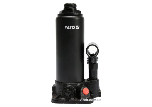 Домкрат гідравлічний стовбцевий YATO : 3 т, H= 194 - 374 мм [6]