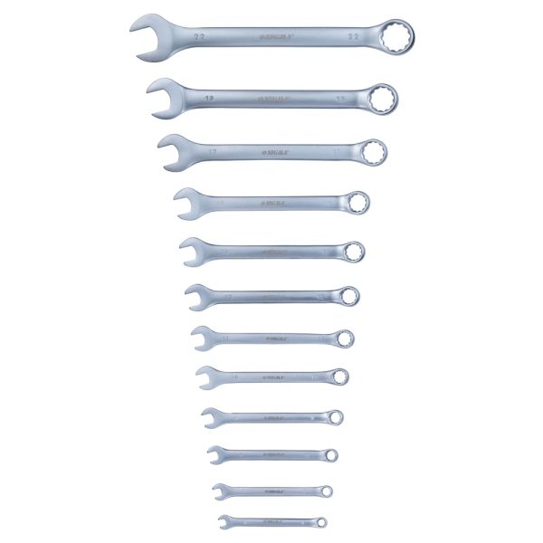 Ключі ріжково-накидні 12шт 6-22мм CrV SIGMA (6010121)