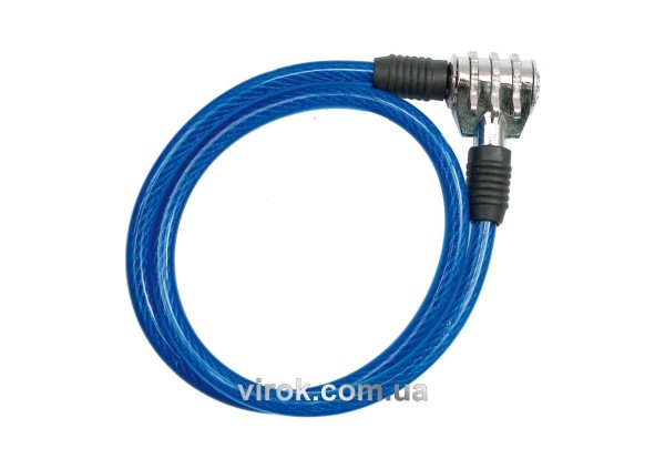 Замок велосипедний VOREL : L= 8 мм Х 650 мм [12/120]