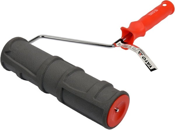 Валик декоративний YATO : Ø= 65 мм l= 235 мм. для узорів в штукатурці , поліуретановий [25]