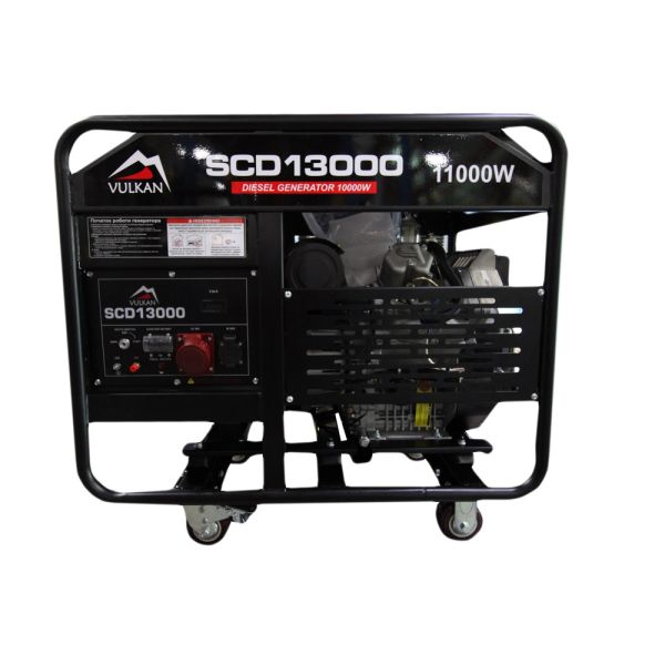 Генераторна установка SCD13000 дизель 3ф 10кВт, ел.старт, бак-42л