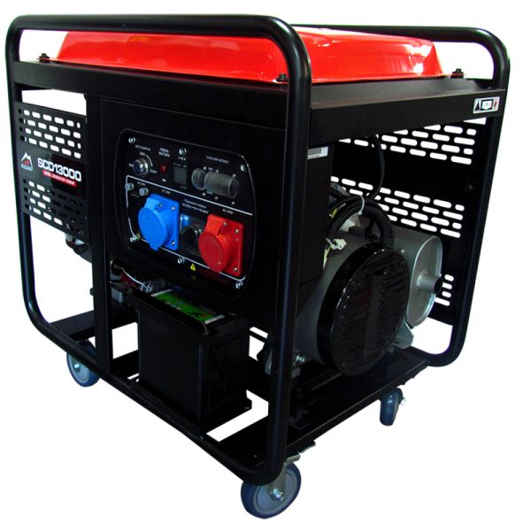 Генераторна установка SCD13000-I дизель 3ф 10кВт, ел.старт, бак-42л