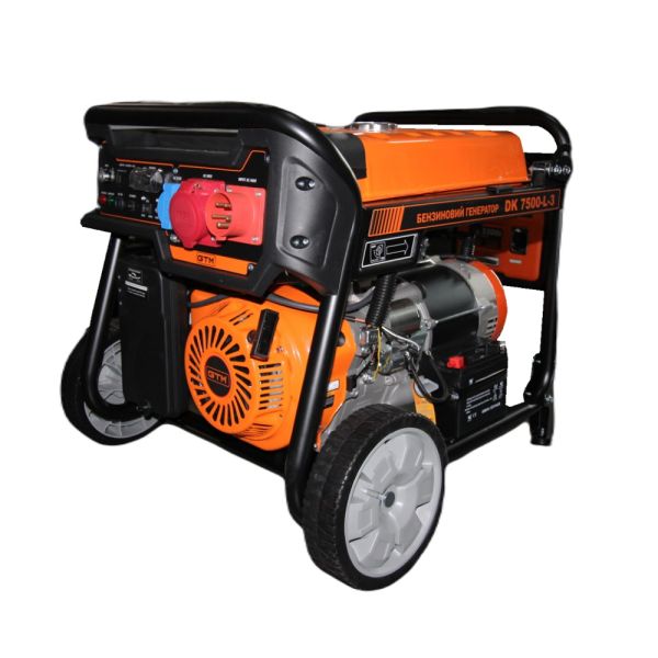 Генераторна установка DK7500-L-3 7,5кВт(макс)/7,0кВт(ном), 380V бенз., АВР вбудовано