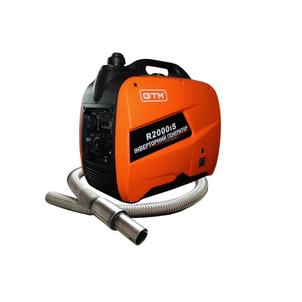 Генераторна установка інверторна R2000IS 2кВт(макс)/1,8кВт(ном),бак 4л + Рукав відведення газів