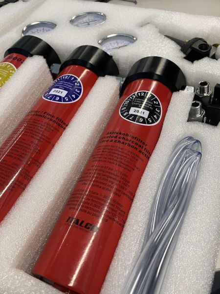 Блок підготовки повітря професійний (3 ступені) ITALCO AC6003