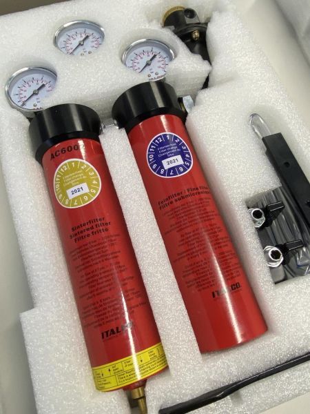 Блок підготовки повітря професійний (2 ступені) ITALCO AC6002