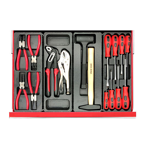 Візок з інструментом 7 секцій, 243 од. TORIN NTBR4007-X-1