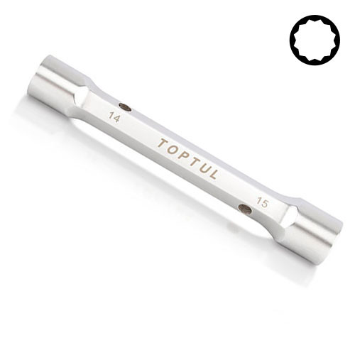 Ключ торцевий трубчастий 10х11мм TOPTUL AEBE1011